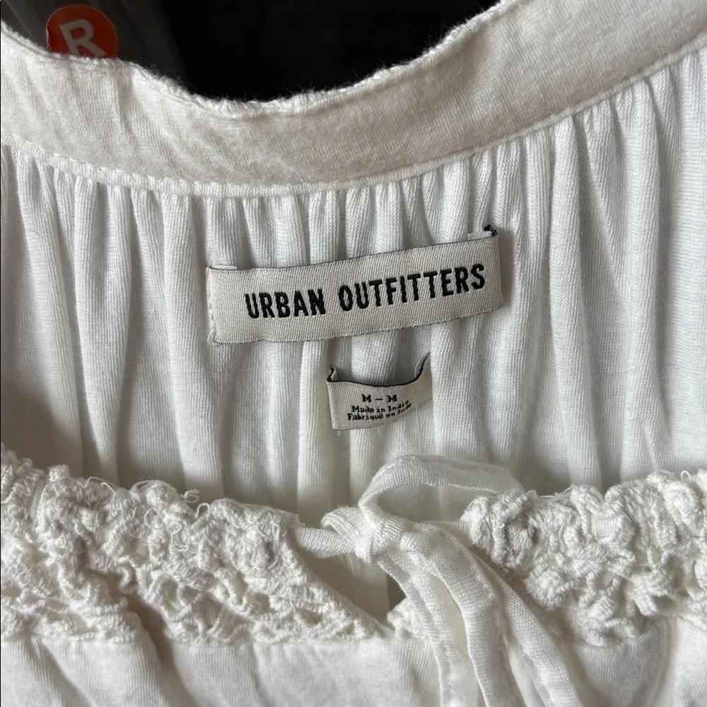 Urban Outfitters BDG Smocked Mini Dress – White (NWT)